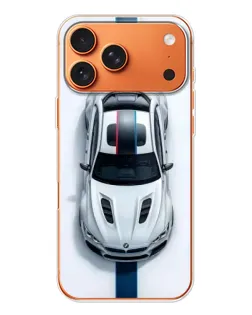 Чехол для iPhone 17 Pro Max с картинкой «Вид сверху — BMW M»