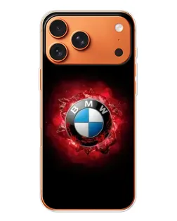 Чехол для iPhone 17 Pro Max с картинкой «Логотип BMW — вспышка»