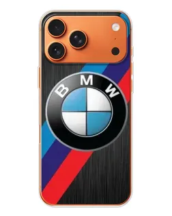 Чехол для iPhone 17 Pro Max с картинкой «BMW M-stripes стиль»