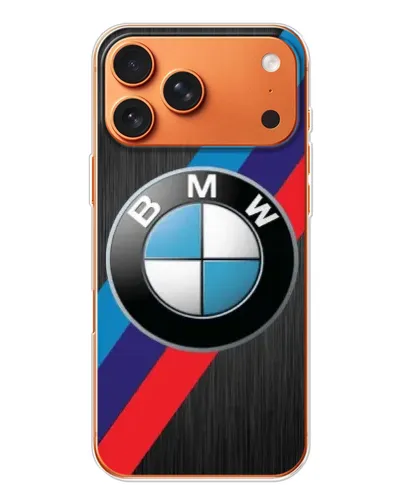 Чехол для iPhone 17 Pro Max с картинкой «BMW M-stripes стиль»
