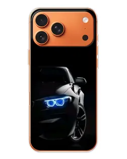 Чехол для iPhone 17 Pro Max с картинкой «BMW — ночной взгляд»