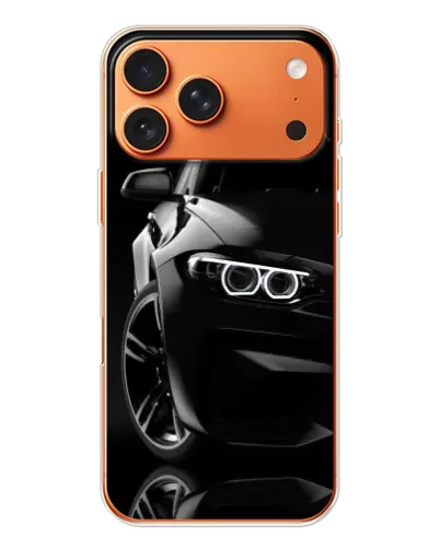 Чехол для iPhone 17 Pro Max с картинкой «Черная BMW — профиль» Чехол для iPhone 17 Pro Max с картинкой «Черная BMW — профиль»