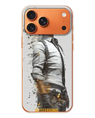 Чехол для iPhone 17 Pro Max с картинкой «PUBG — боец в пыли»