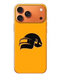 Чехол для iPhone 17 Pro Max с картинкой «PUBG — золотой шлем»