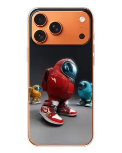 Чехол для iPhone 17 Pro Max с картинкой «Among Us — 3D стиль» Чехол для iPhone 17 Pro Max с картинкой «Among Us — 3D стиль»