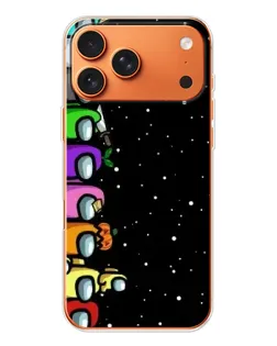 Чехол для iPhone 17 Pro Max с картинкой «Команда Among Us» Чехол для iPhone 17 Pro Max с картинкой «Команда Among Us»
