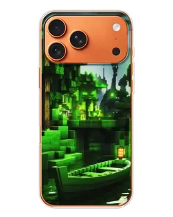 Чохол для iPhone 17 Pro Max з картинкою «Minecraft лісовий пейзаж» Чохол для iPhone 17 Pro Max з картинкою «Minecraft лісовий пейзаж»