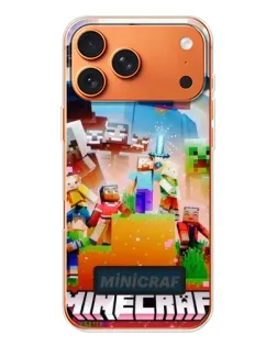 Чохол для iPhone 17 Pro Max з картинкою «Minecraft герої гри» Чохол для iPhone 17 Pro Max з картинкою «Minecraft герої гри»