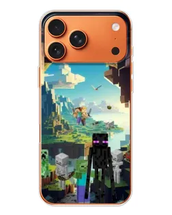 Чохол для iPhone 17 Pro Max з картинкою «Ендермен у лісі» Чохол для iPhone 17 Pro Max з картинкою «Ендермен у лісі»