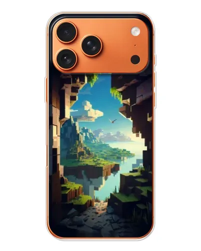 Чехол для iPhone 17 Pro Max с картинкой «Вид из пещеры» Чехол для iPhone 17 Pro Max с картинкой «Вид из пещеры»