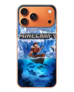Чохол для iPhone 17 Pro Max з картинкою «Minecraft льодянийсвіт» Чохол для iPhone 17 Pro Max з картинкою «Minecraft льодянийсвіт»