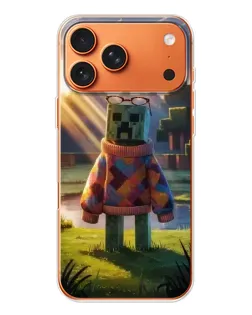Чохол для iPhone 17 Pro Max з картинкою «Кріпер у светрі» Чохол для iPhone 17 Pro Max з картинкою «Кріпер у светрі»