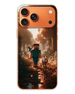 Чохол для iPhone 17 Pro Max з картинкою «Стів у лісі» Чохол для iPhone 17 Pro Max з картинкою «Стів у лісі»
