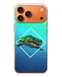 Чохол для iPhone 17 Pro Max з картинкою «Черепаха Minecraft» Чохол для iPhone 17 Pro Max з картинкою «Черепаха Minecraft»