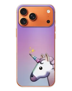 Чехол для iPhone 17 Pro Max с картинкой «Единорог градиент» Чехол для iPhone 17 Pro Max с картинкой «Единорог градиент»