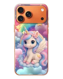 Чехол для iPhone 17 Pro Max с картинкой «Маленький единорог» Чехол для iPhone 17 Pro Max с картинкой «Маленький единорог»