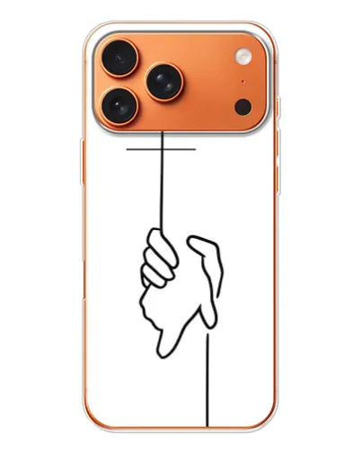Чохол для iPhone 17 Pro Max з картинкою «Рука тримає» Чохол для iPhone 17 Pro Max з картинкою «Рука тримає»