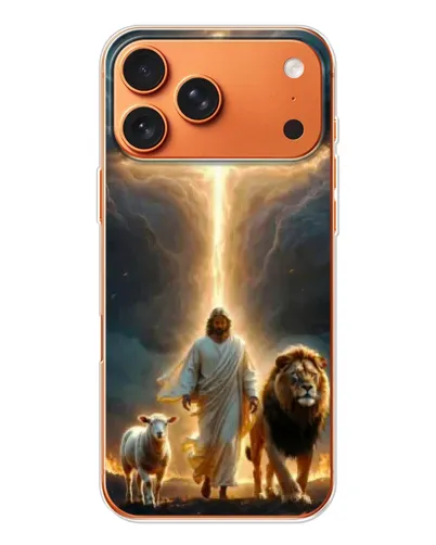 Чохол для iPhone 17 Pro Max з картинкою «Лев Юди та Світло» Чохол для iPhone 17 Pro Max з картинкою «Лев Юди та Світло»