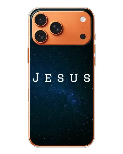 Чохол для iPhone 17 Pro Max з картинкою «Зоряне небо Jesus» Чохол для iPhone 17 Pro Max з картинкою «Зоряне небо Jesus»