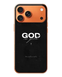 Чохол для iPhone 17 Pro Max з картинкою «GOD — Бог над усім»