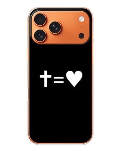 Чохол для iPhone 17 Pro Max з картинкою «Хрест та Серце» Чохол для iPhone 17 Pro Max з картинкою «Хрест та Серце»