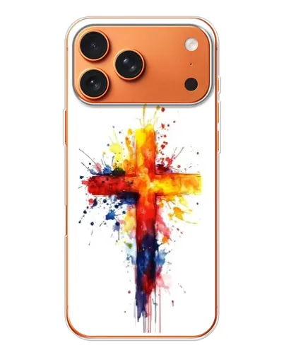Чохол для iPhone 17 Pro Max з картинкою «Акварельний хрест» Чохол для iPhone 17 Pro Max з картинкою «Акварельний хрест»