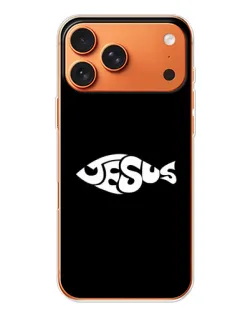 Чехол для iPhone 17 Pro Max с картинкой «Рыба Jesus»