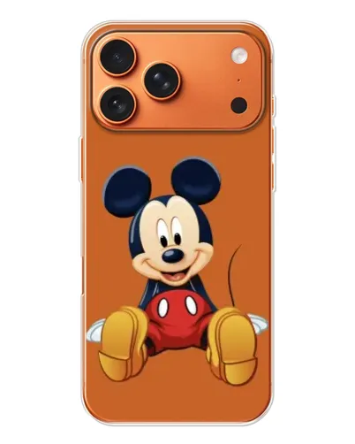 Чехол для iPhone 17 Pro Max с картинкой «Микки отдыхает» Чехол для iPhone 17 Pro Max с картинкой «Микки отдыхает»