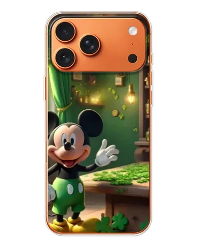 Чехол для iPhone 17 Pro Max с картинкой «Микки в мастерской» Чехол для iPhone 17 Pro Max с картинкой «Микки в мастерской»