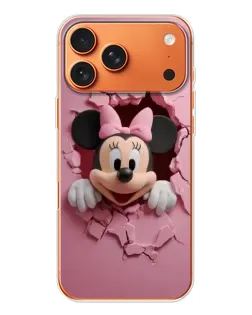 Чехол для iPhone 17 Pro Max с картинкой «Минни сквозь стену» Чехол для iPhone 17 Pro Max с картинкой «Минни сквозь стену»