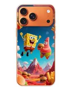 Чехол для iPhone 17 Pro Max с картинкой «Космический фастфуд» Чехол для iPhone 17 Pro Max с картинкой «Космический фастфуд»