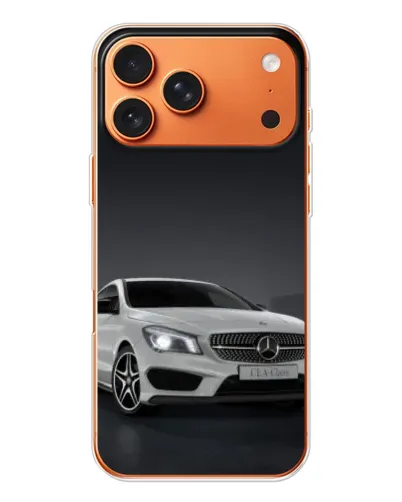 Чехол для iPhone 17 Pro Max с картинкой «Mercedes AMG GT Silver»