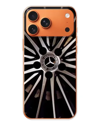 Чехол для iPhone 17 Pro Max с картинкой «Диск Mercedes»