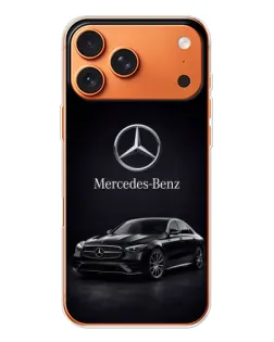 Чехол для iPhone 17 Pro Max с картинкой «Mercedes — решетка радиатора» Чехол для iPhone 17 Pro Max с картинкой «Mercedes — решетка радиатора»