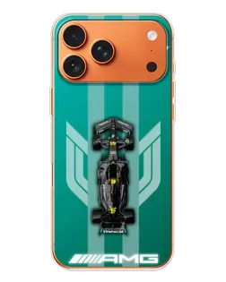 Чехол для iPhone 17 Pro Max с картинкой «Mercedes AMG Petronas» Чехол для iPhone 17 Pro Max с картинкой «Mercedes AMG Petronas»