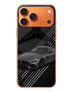Чехол для iPhone 17 Pro Max с картинкой «Mercedes AMG — графика» Чехол для iPhone 17 Pro Max с картинкой «Mercedes AMG — графика»