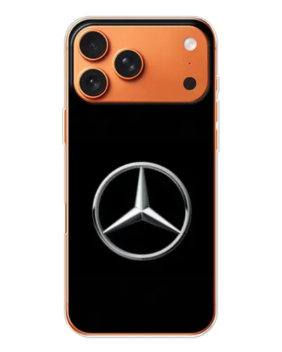 Чехол для iPhone 17 Pro Max с картинкой «Mercedes классический лого»