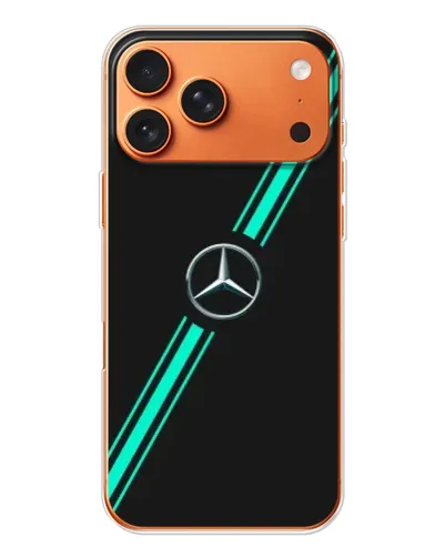 Чохол для iPhone 17 Pro Max з картинкою «Спортивні лінії Mercedes» Чохол для iPhone 17 Pro Max з картинкою «Спортивні лінії Mercedes»
