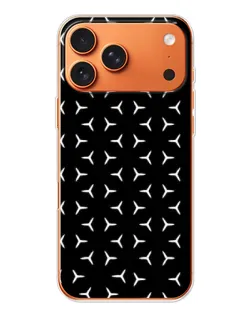 Чехол для iPhone 17 Pro Max с картинкой «Mercedes паттерн звезд» Чехол для iPhone 17 Pro Max с картинкой «Mercedes паттерн звезд»