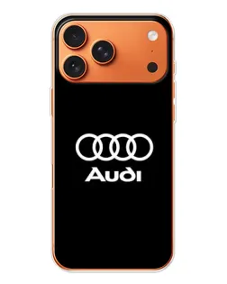Чехол для iPhone 17 Pro Max с картинкой «Классическое лого Audi»