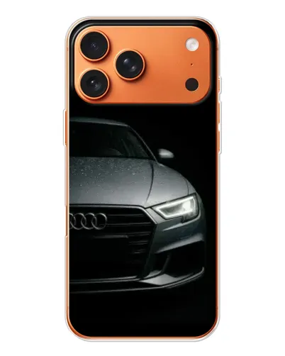 Чехол для iPhone 17 Pro Max с картинкой «Audi — детализация кузова»
