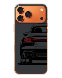 Чехол для iPhone 17 Pro Max с картинкой «Задняя часть Audi — арт»