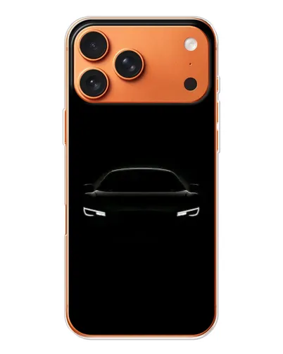 Чехол для iPhone 17 Pro Max с картинкой «Взгляд Audi в темноте»