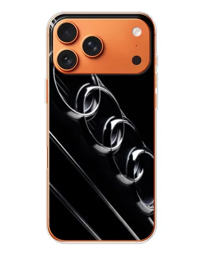 Чехол для iPhone 17 Pro Max с картинкой «Audi — абстрактные кольца»