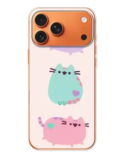 Чехол для iPhone 17 Pro Max с картинкой «Pusheen трио» Чехол для iPhone 17 Pro Max с картинкой «Pusheen трио»