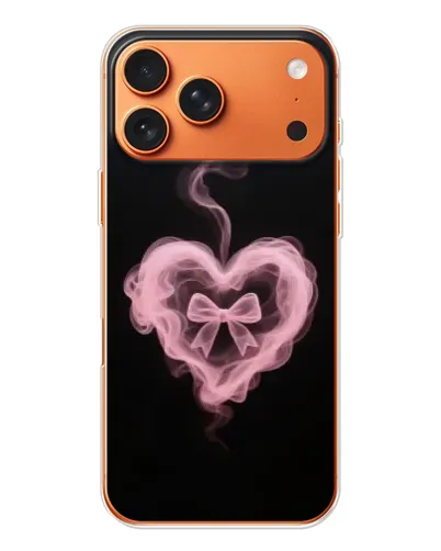 Чехол для iPhone 17 Pro Max с картинкой «Дымчатое сердце»