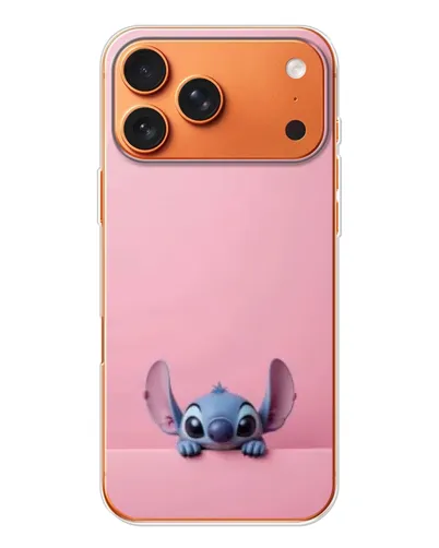 Чохол для iPhone 17 Pro Max з картинкою «Stitch визирає» Чохол для iPhone 17 Pro Max з картинкою «Stitch визирає»