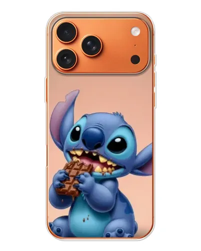Чохол для iPhone 17 Pro Max з картинкою «Стіч їсть шоколад» Чохол для iPhone 17 Pro Max з картинкою «Стіч їсть шоколад»