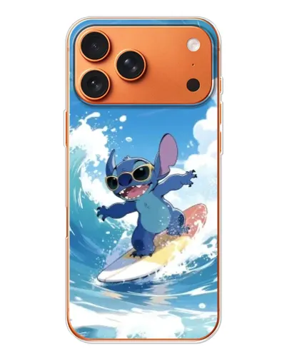 Чохол для iPhone 17 Pro Max з картинкою «Стіч на хвилі» Чохол для iPhone 17 Pro Max з картинкою «Стіч на хвилі»