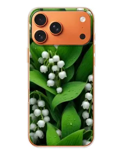 Чехол для iPhone 17 Pro Max с картинкой «Ландыши в зелени» Чехол для iPhone 17 Pro Max с картинкой «Ландыши в зелени»
